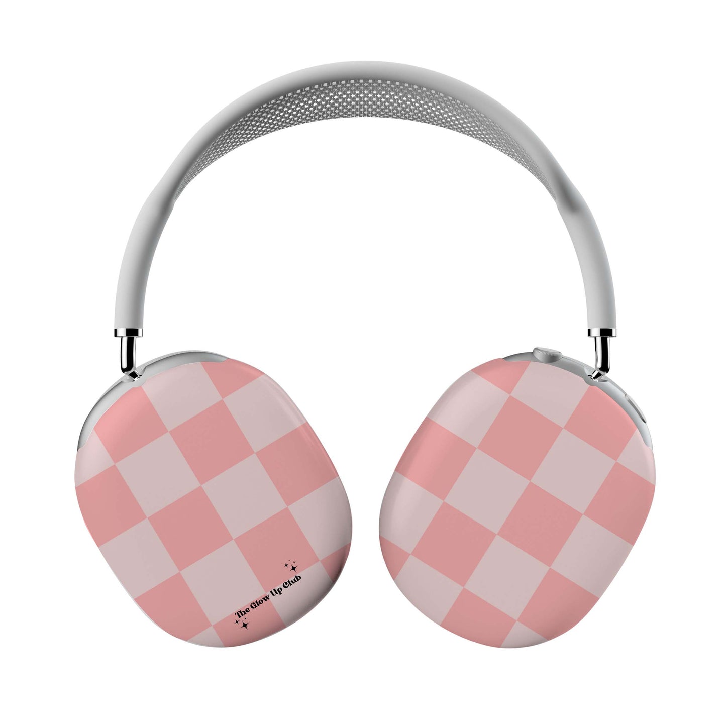 Pink checkers - AirPod Max Cases