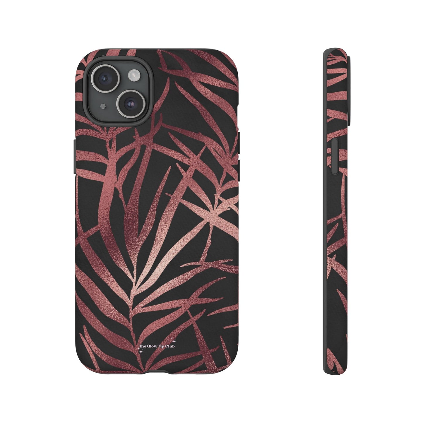 Rose gold leaves - tough case