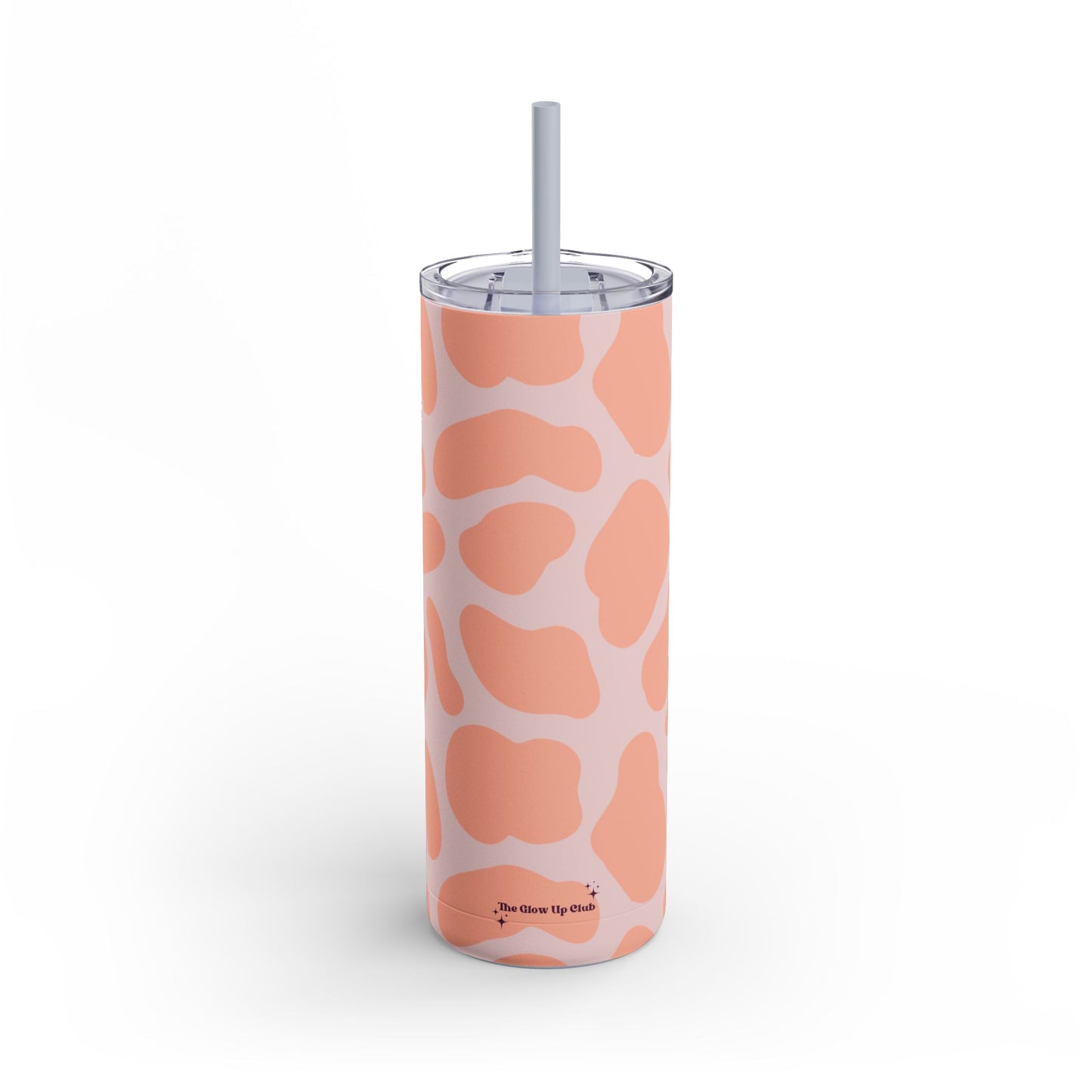 Orange and pink giraffe Tumbler, 20oz