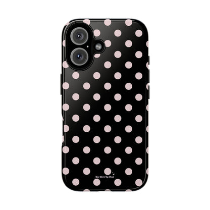 Black and pink dots - tough case