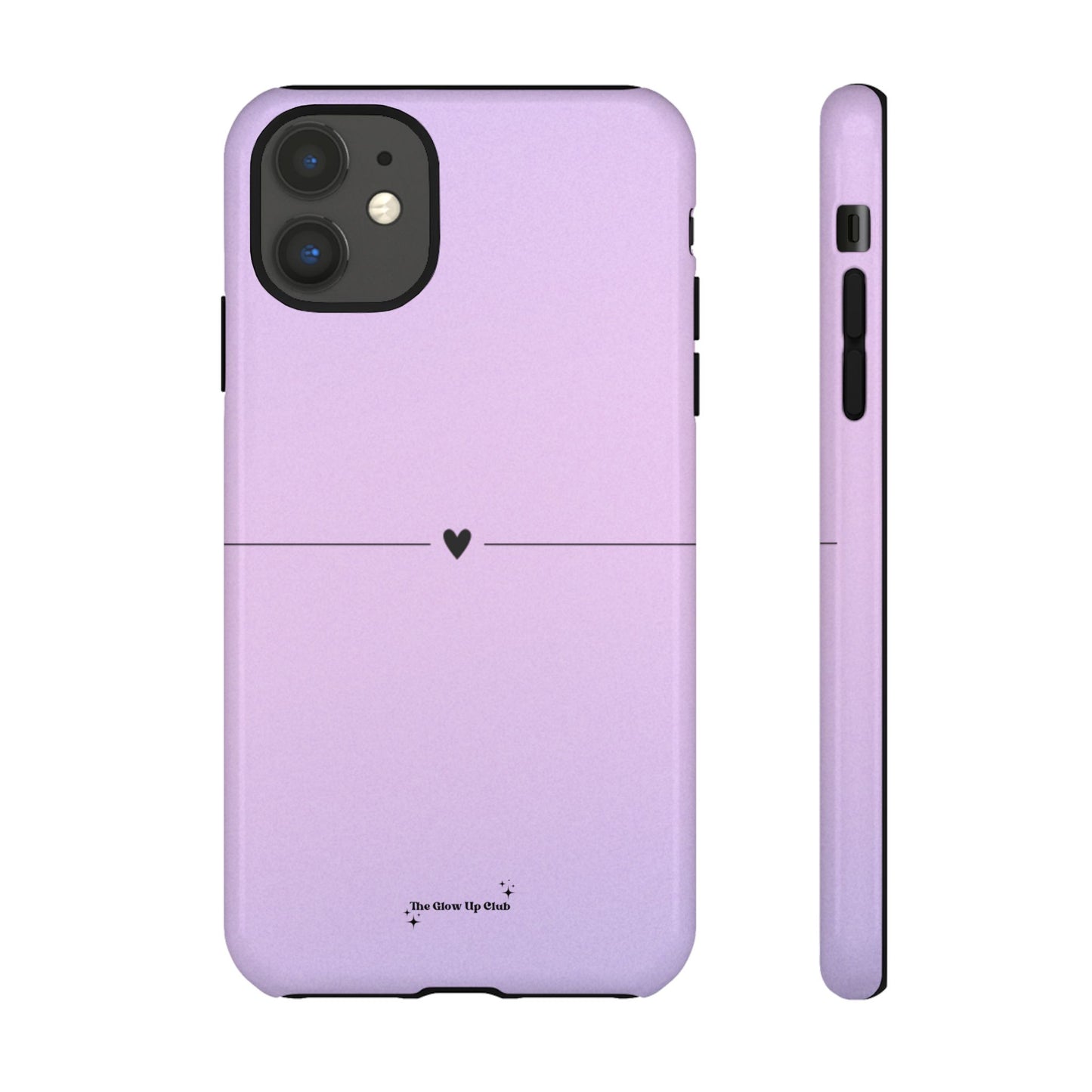 Pastel purple heart - tough case