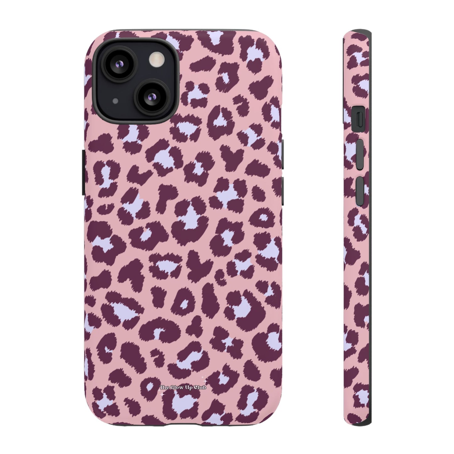 Leopard print pink purple - tough case