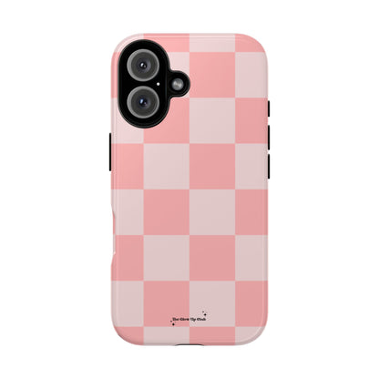 Pink orange checkers - tough case