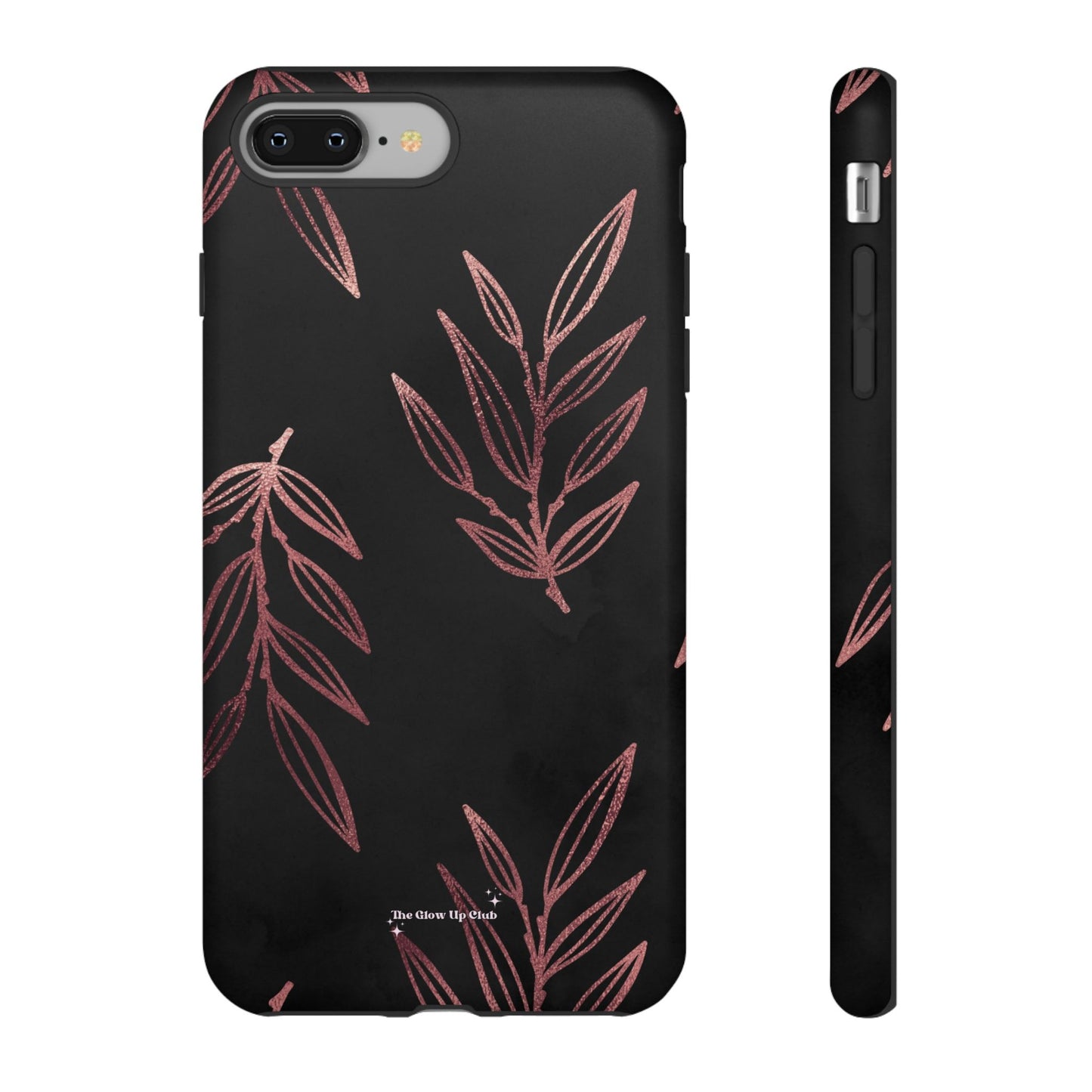 Rose gold leaves minimalistic - tough case