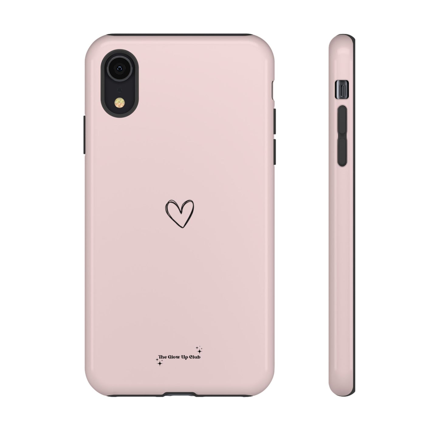 Minimalistic heart pink - tough case