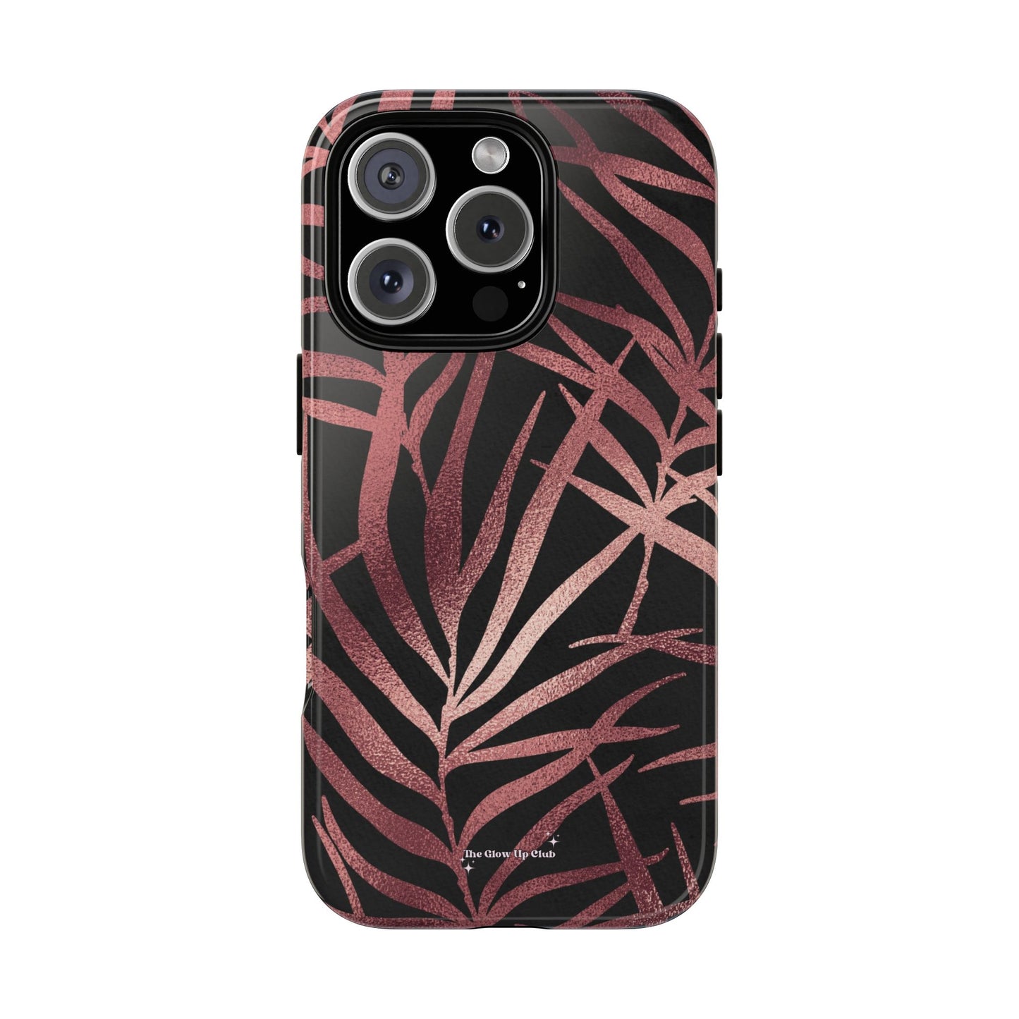 Rose gold leaves - tough case