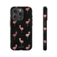 Rose gold flamingos - tough case