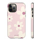 Floral pattern pink - tough case