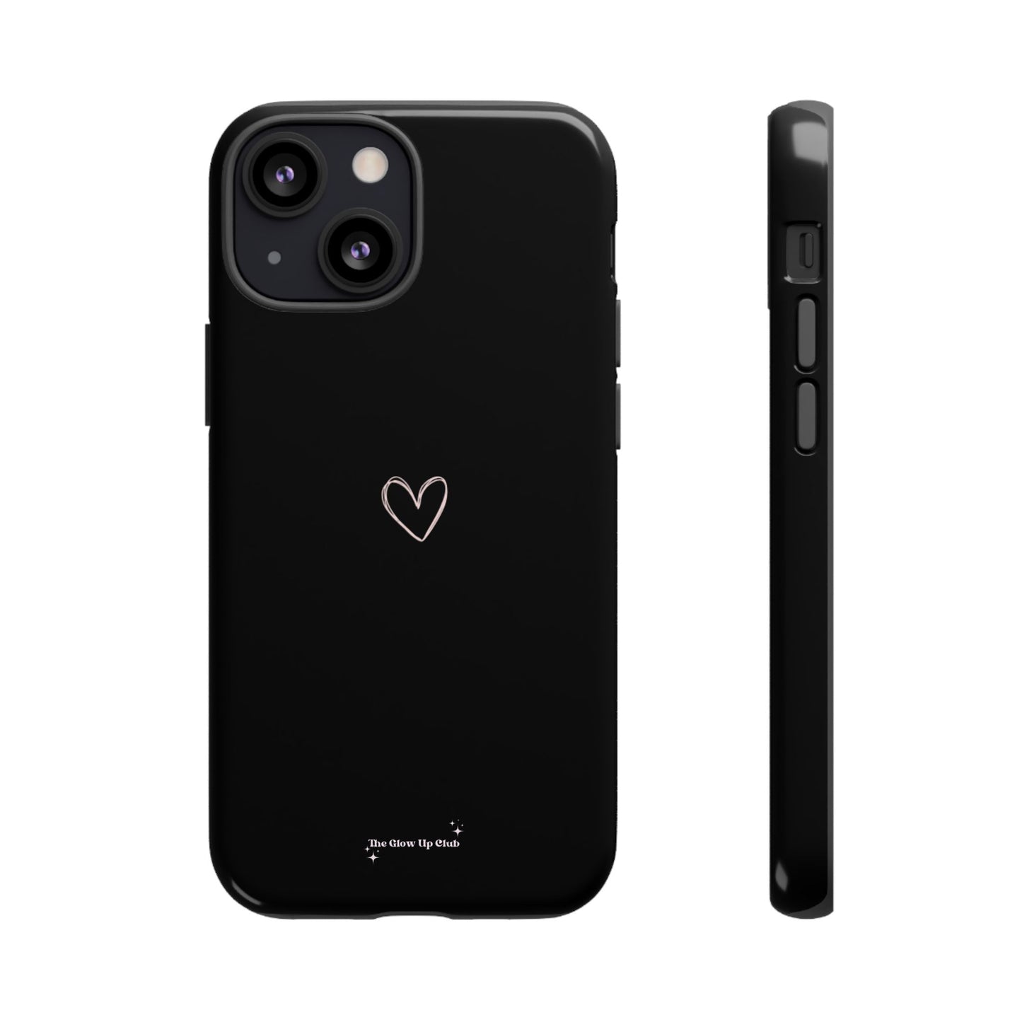 Minimalistic heart black - tough case