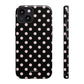 Black and pink dots - tough case