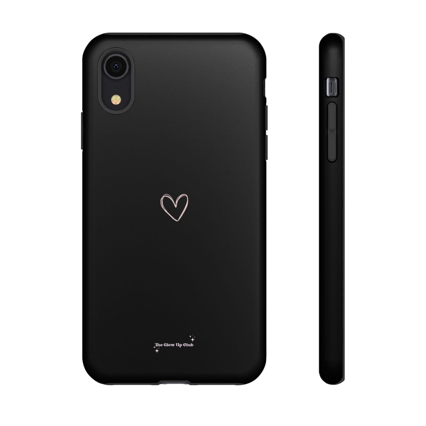 Minimalistic heart black - tough case