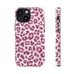 Leopard print double pink - tough case