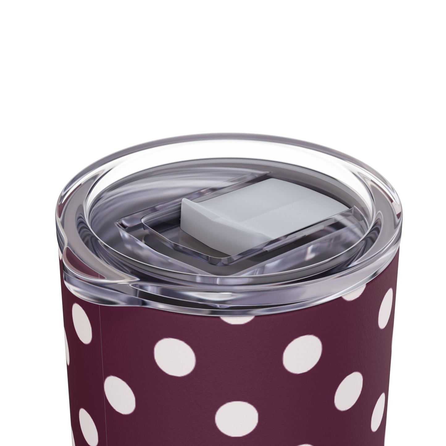 Burgundy dots Tumbler, 20oz