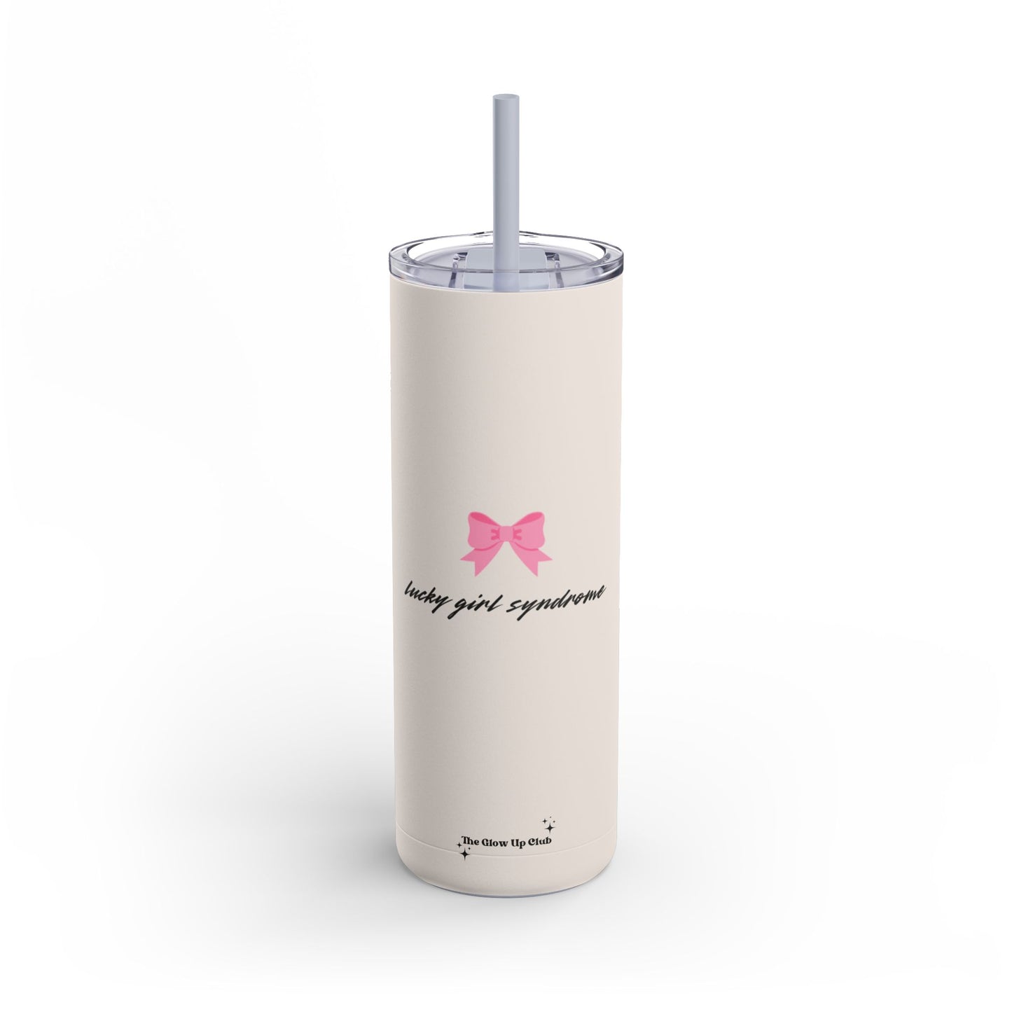 Lucky girl syndrome cream Tumbler, 20oz