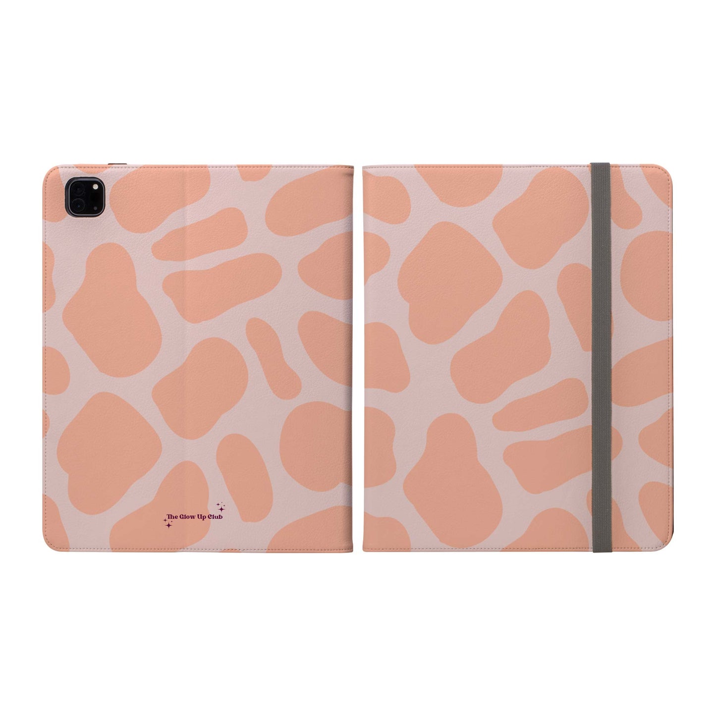 Orange and pink giraffe -  iPad Case