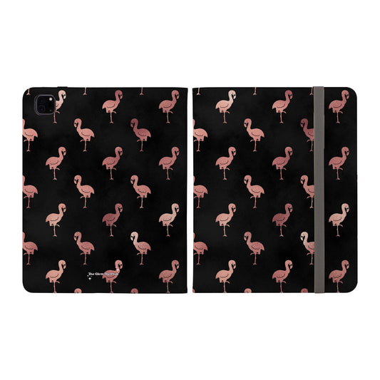 Rose gold flamingos - iPad Case