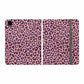 Leopard print purple -  iPad Case