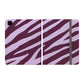 Zebra print purple - iPad Case