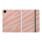 Zebra print orange - iPad Case