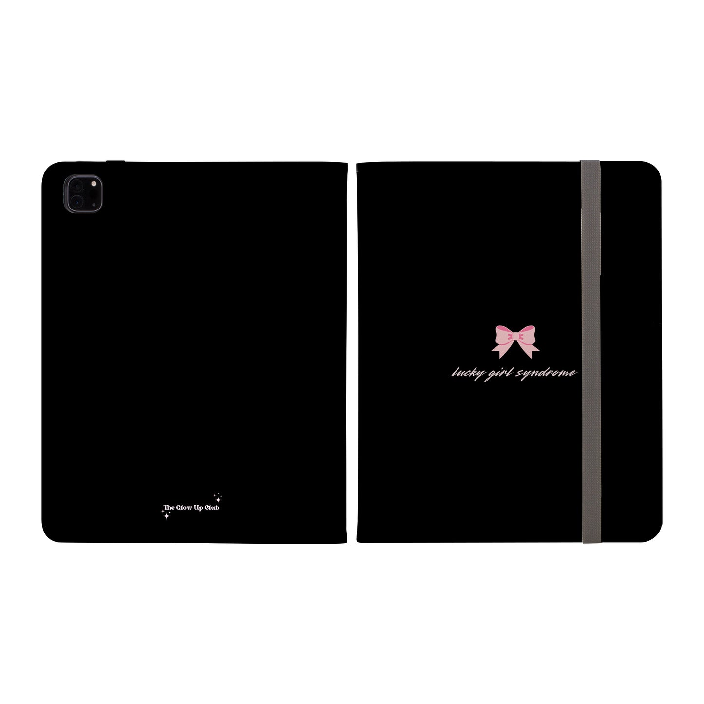 Lucky girl syndrome black -  iPad Case