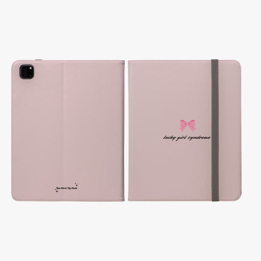 Lucky girl syndrome pink -  iPad Case