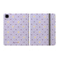 Flowers and dots purple -  iPad Case