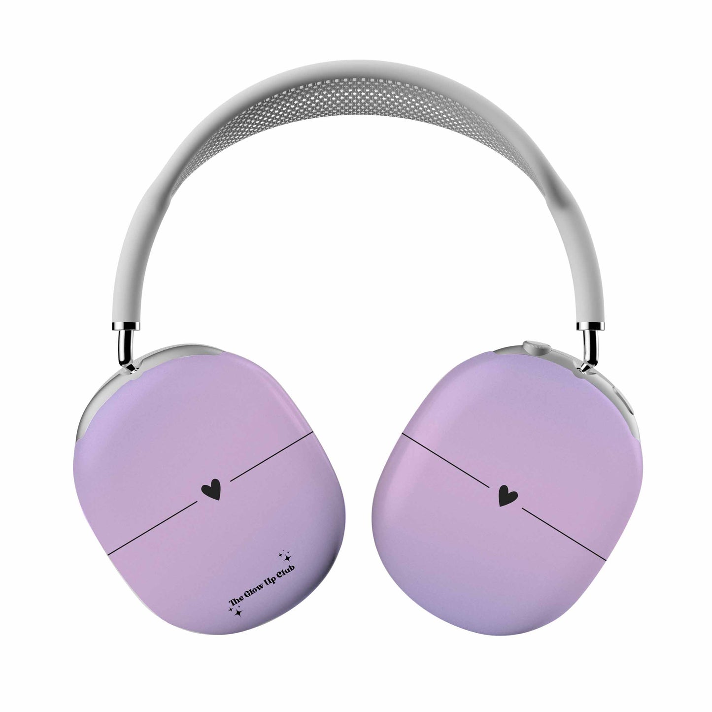 Pastel purple heart - AirPod Max Cases